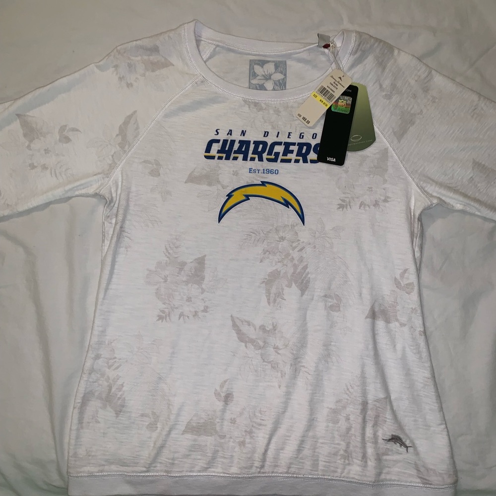 San Diego chargers tommy Bahama shirt top rare